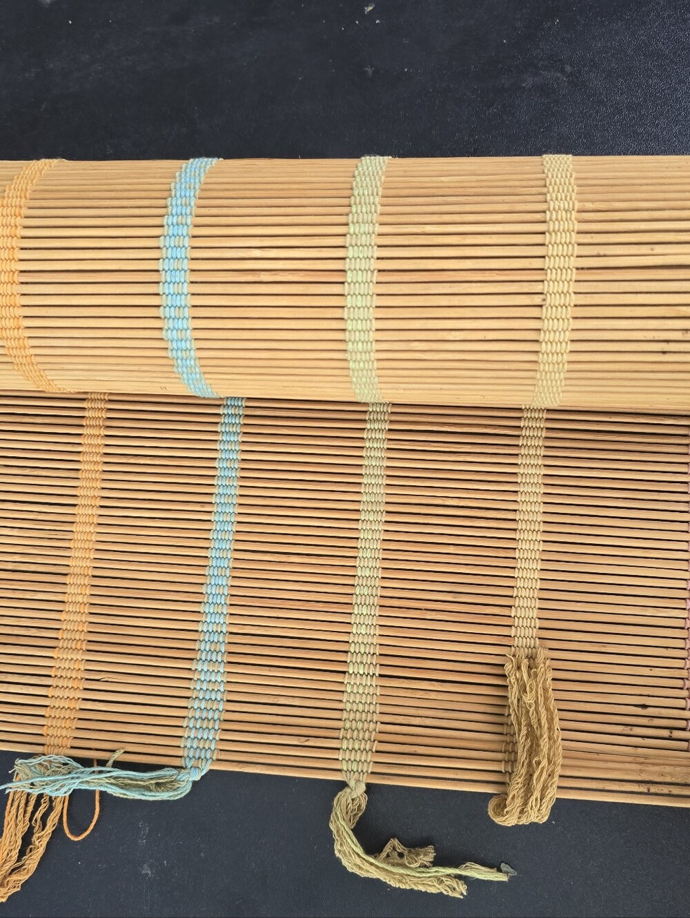 Bamboo Multi Color Threaded Runner - Picture 4 of 4